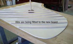 Piano soundboard